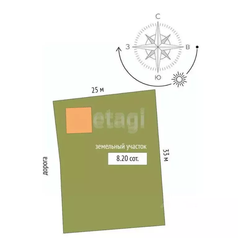 Дом в Крым, Раздольненский район, Чернышевское с/пос, с. Портовое ул. ... - Фото 2