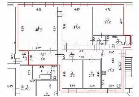 Помещение свободного назначения в Санкт-Петербург Невский просп., 22 ... - Фото 2