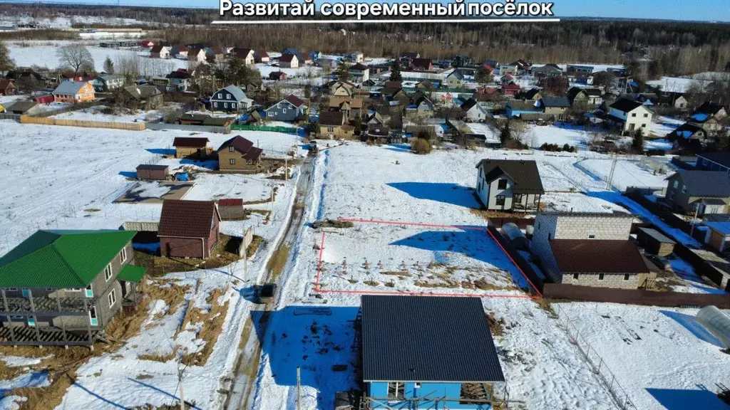 Участок в Ленинградская область, Ломоносовский район, Пениковское ... - Фото 1