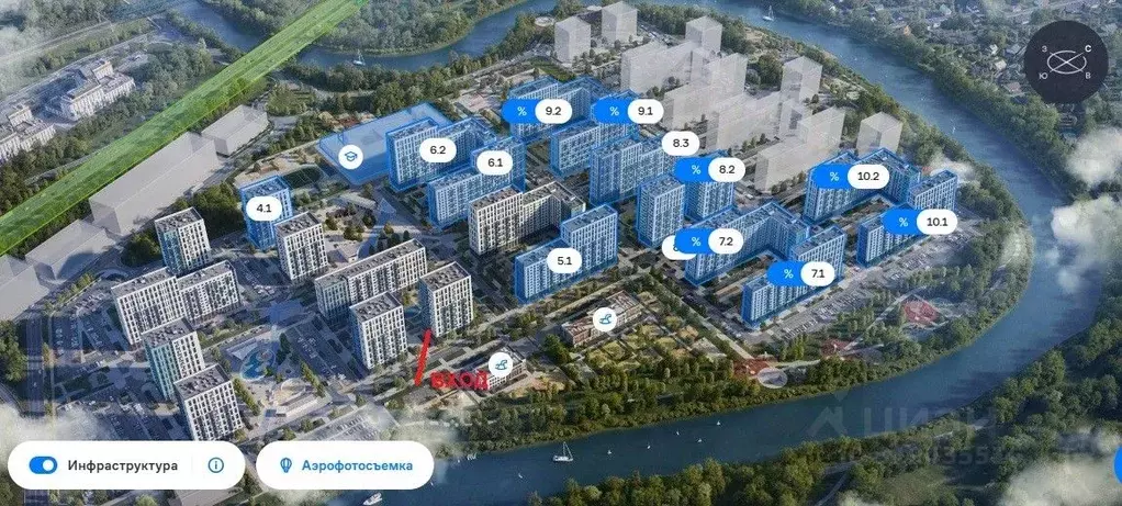 Помещение свободного назначения в Московская область, Домодедово ... - Фото 0
