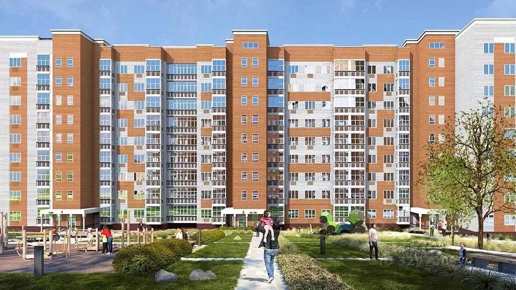 3-к кв. Московская область, Ступино ул. Горького, 10 (62.5 м) - Фото 2