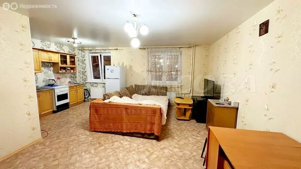 Квартира-студия: Тюмень, улица Пермякова, 83 (31 м) - Фото 1