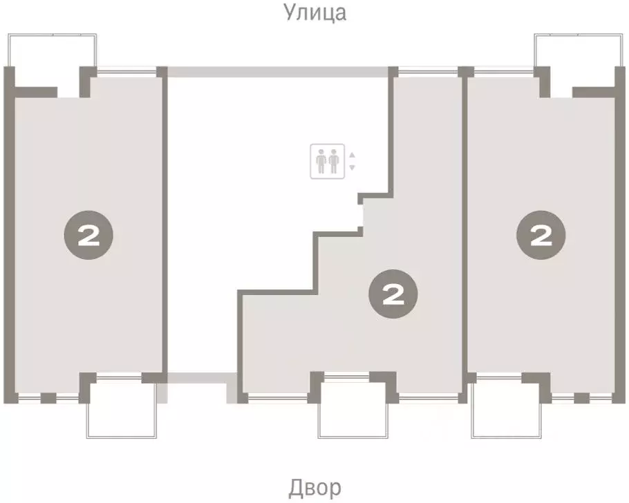 2-к кв. Тюменская область, Тюмень Мысовская ул., 26к1 (89.58 м) - Фото 1