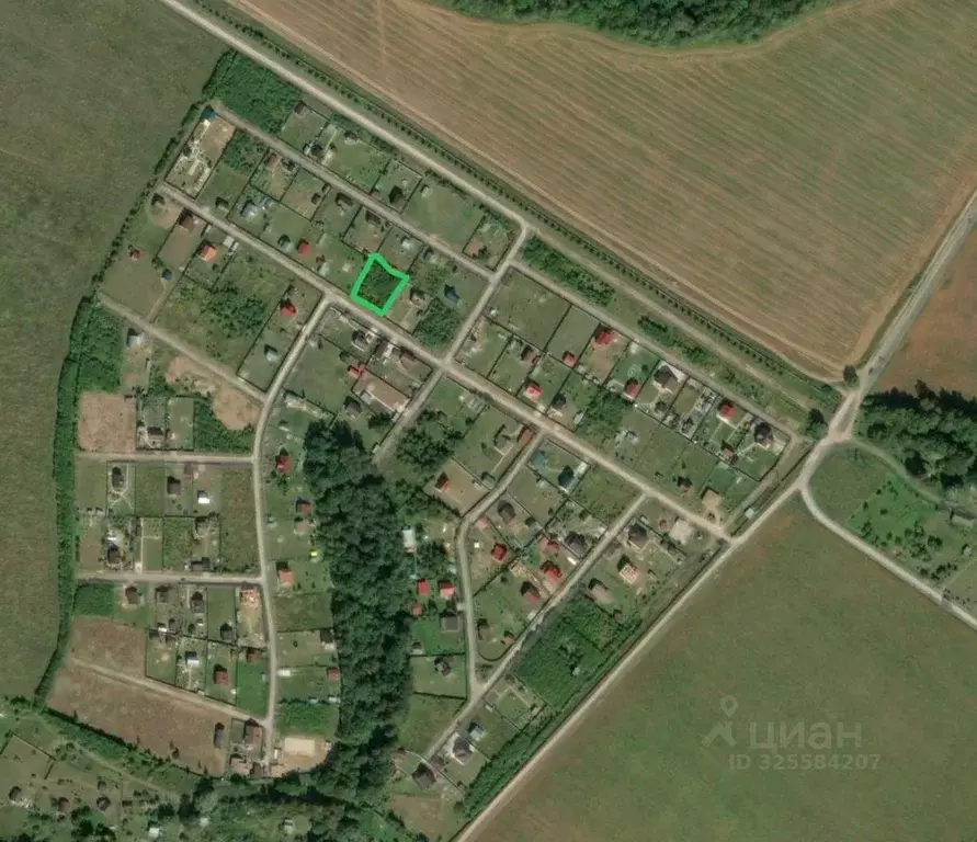 Участок в Калужская область, Тарусский муниципальный округ, Алекино ... - Фото 1