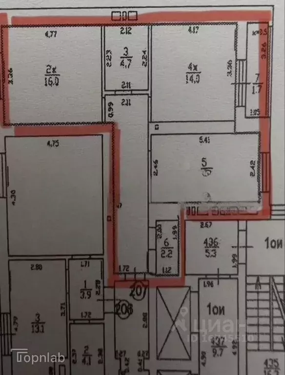 2-к кв. Калининградская область, Калининград ул. Старшины Дадаева, 66 ... - Фото 2