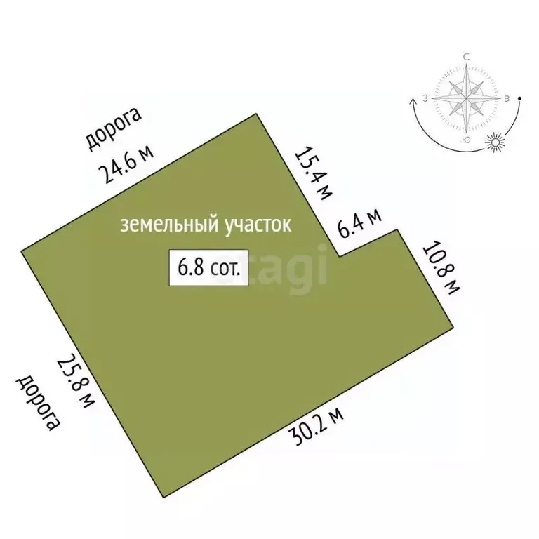 Участок в Крым, Ленинский район, Калиновское с/пос, Мрия СНТ ул. ... - Фото 2