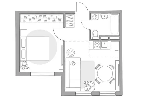 2-комнатная квартира: Московская область, городской округ Красногорск, ... - Фото 1