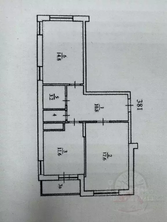 2-к кв. Московская область, Щелково Богородский мкр, 1 (60.5 м) - Фото 2