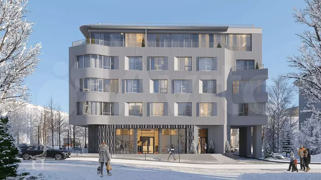 Квартира-студия, 27,3 м, 2/5 эт. - Фото 1