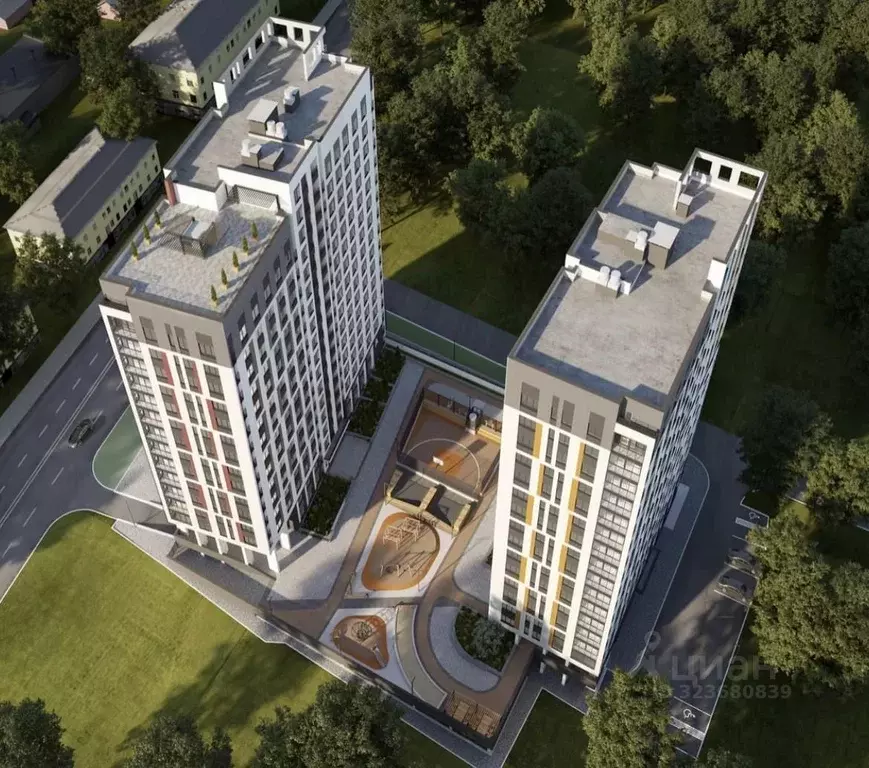 3-к кв. Удмуртия, Ижевск ул. Телегина, 101 (66.8 м) - Фото 1