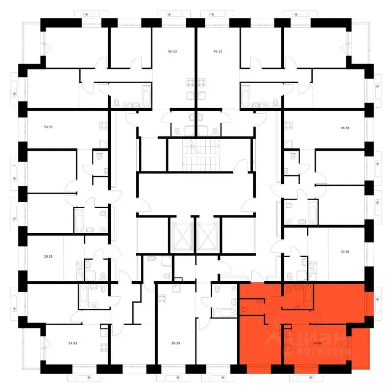 2-к кв. Бурятия, Улан-Удэ ул. Шмидта (49.68 м) - Фото 2
