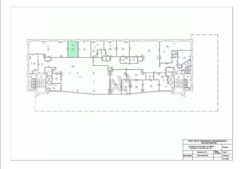 Офис в Москва 1-й Рижский пер., 2Г (22 м) - Фото 2