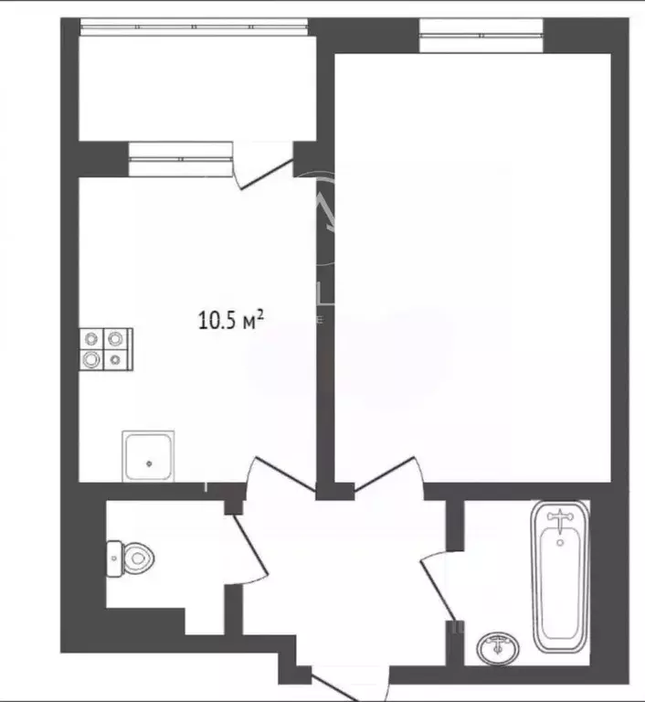1-к кв. Московская область, Красногорск городской округ, Путилково пгт ... - Фото 2