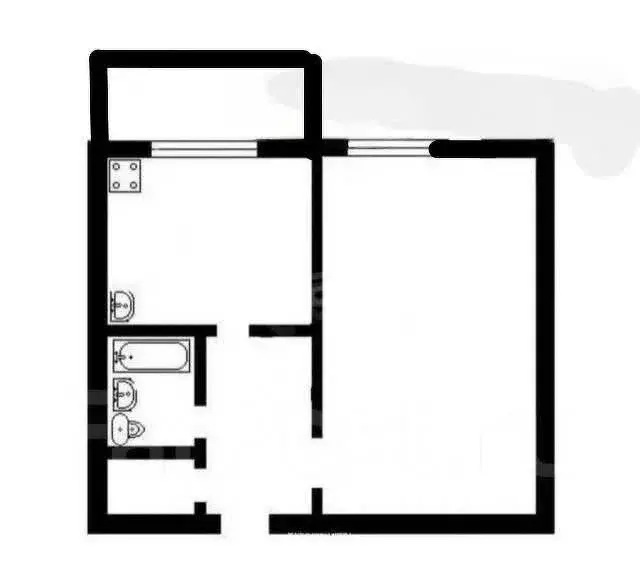 1-комнатная квартира: Липецк, улица С.Л. Коцаря, 10 (46.7 м) - Фото 1