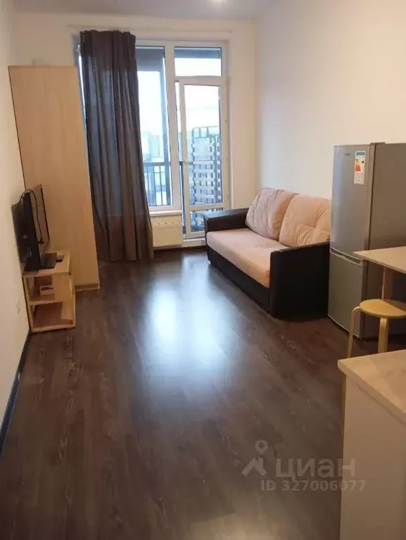 Студия Санкт-Петербург ул. Ивана Куликова, 4 (23.6 м) - Фото 2