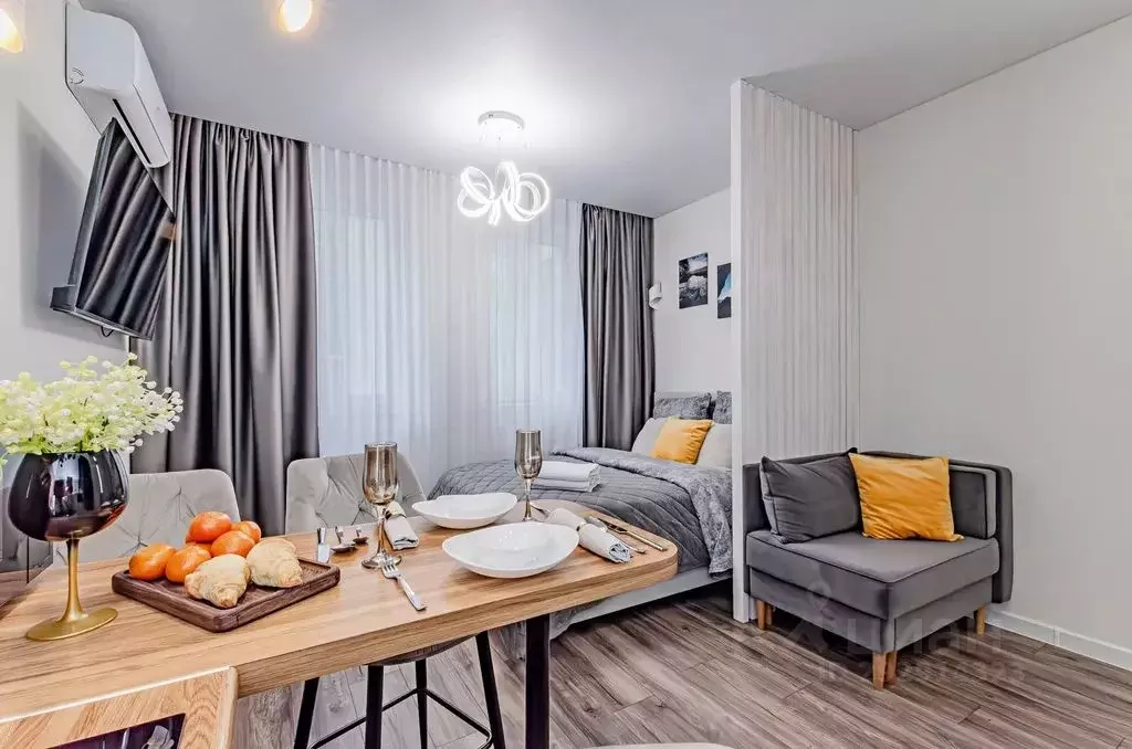 Студия Татарстан, Казань ул. Адоратского, 1Б (29.0 м) - Фото 0