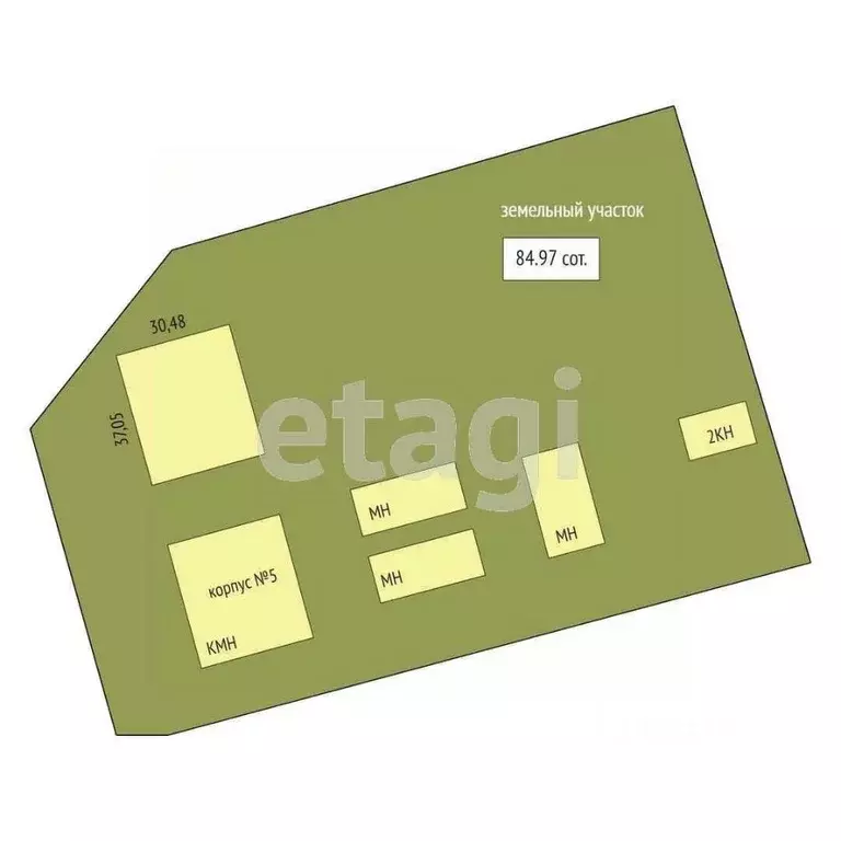 Склад в Архангельская область, Котлас ул. Смольникова, 5 (8497 м) - Фото 2