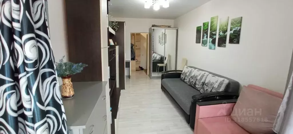 Квартира, 1 комната, 44.2 м - Фото 1