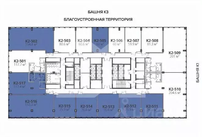 Помещение свободного назначения в Москва Старокалужское ш., 64АС2 (153 ... - Фото 2