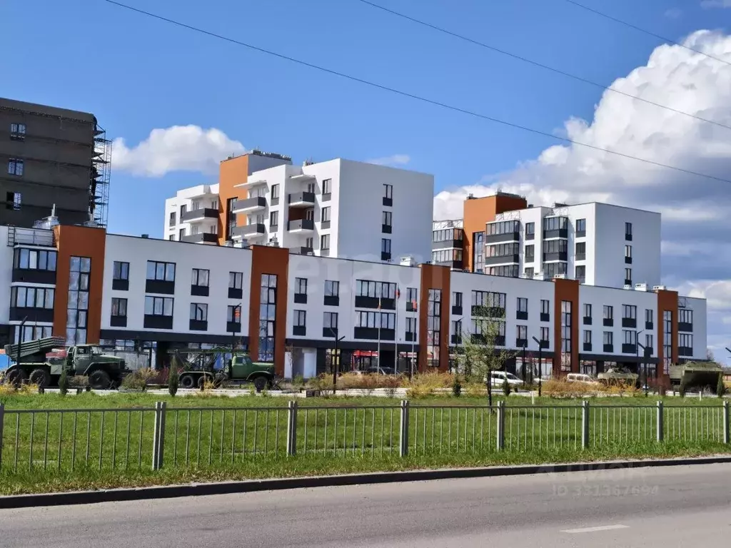 2-к кв. Воронежская область, Борисоглебск Аэродромная ул., 18Г (55.54 ... - Фото 1