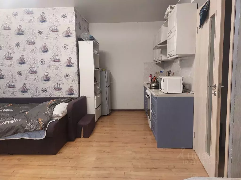 Студия Санкт-Петербург бул. Александра Грина, 1 (36.4 м) - Фото 1