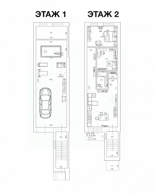 Таунхаус в Татарстан, Казань ул. Гумера Баширова, 1 (168 м) - Фото 2