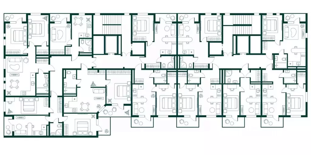 2-к кв. Дагестан, Дербент Новая История жилой комплекс (58.91 м) - Фото 2