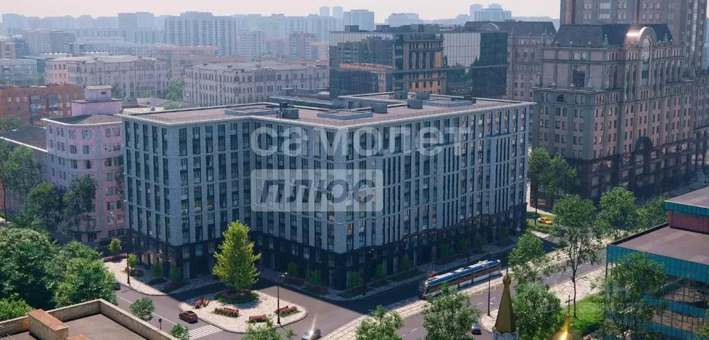 Студия Москва Стремянный пер., 2 (34.4 м) - Фото 1