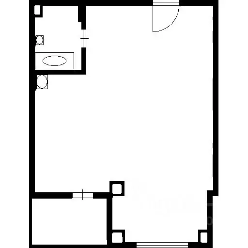 1-к кв. Москва Каширское ш., 7К1 (40.0 м) - Фото 1