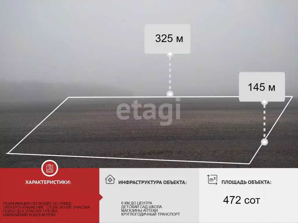Участок в Белгородская область, Красногвардейский район, Ливенское ... - Фото 2