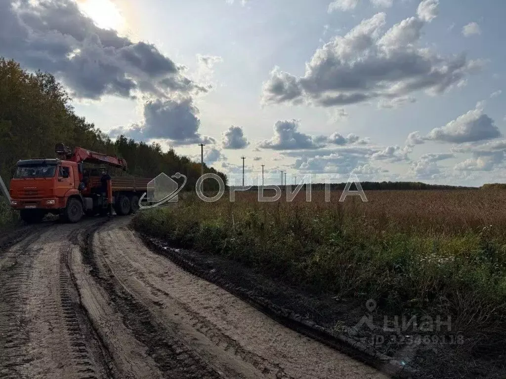 Участок в Тюменская область, Тюменский муниципальный округ, с. ... - Фото 1