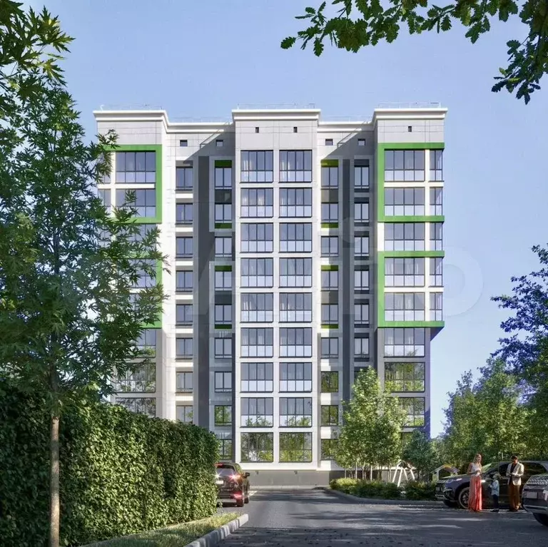 2-к. квартира, 61,6 м, 5/9 эт. - Фото 0