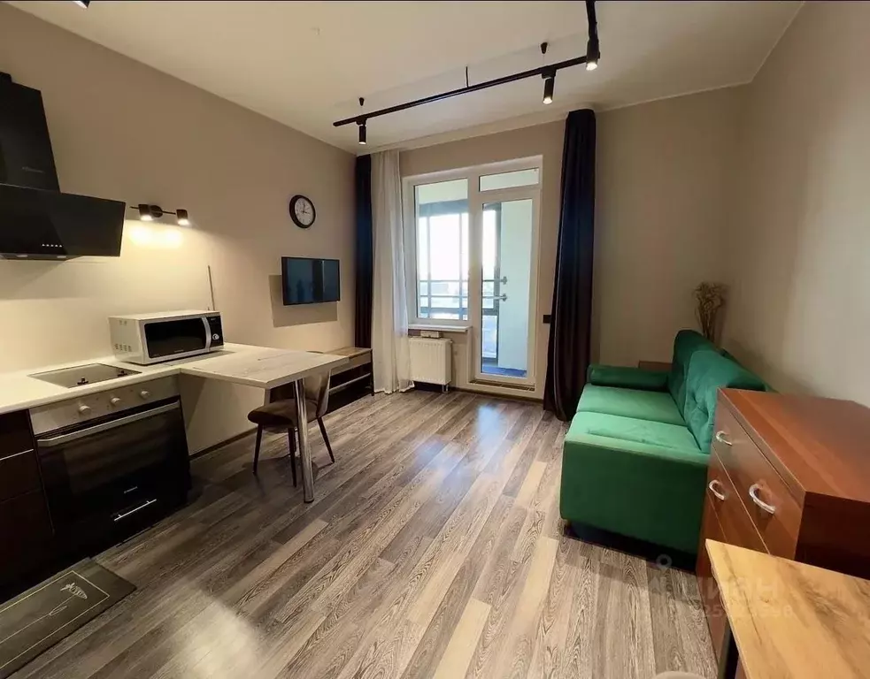 Студия Санкт-Петербург ул. Парфеновская, 14к1 (26.0 м) - Фото 1