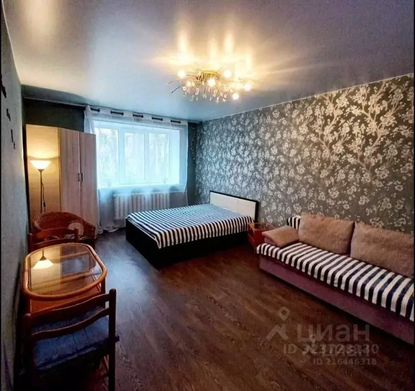 1-к кв. Псковская область, Псков Октябрьский просп., 19Б (42.0 м) - Фото 2