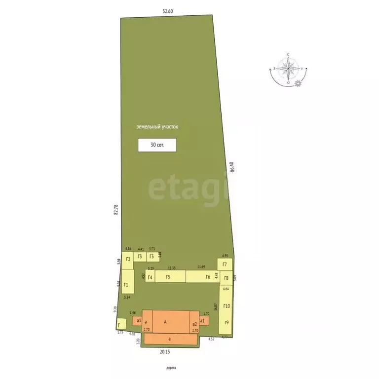 Дом в Свердловская область, Талицкий муниципальный округ, с. Елань ул. ... - Фото 2