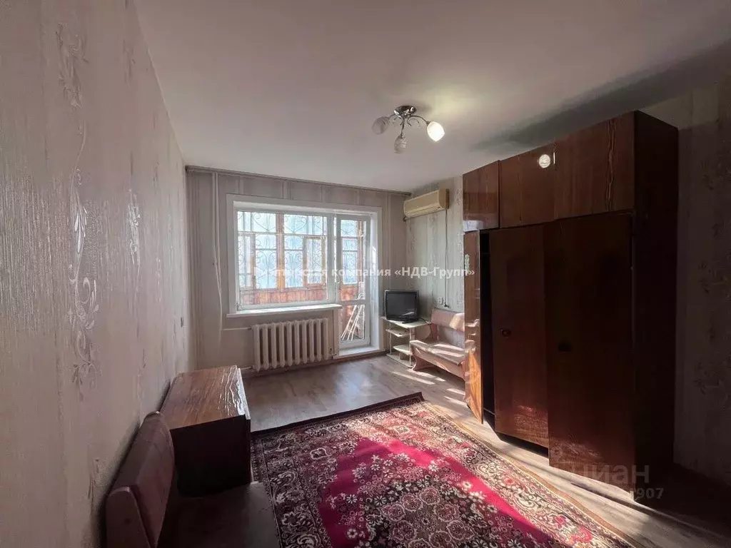 1-к кв. Хабаровский край, Хабаровск ул. Фоломеева, 8 (33.0 м) - Фото 1