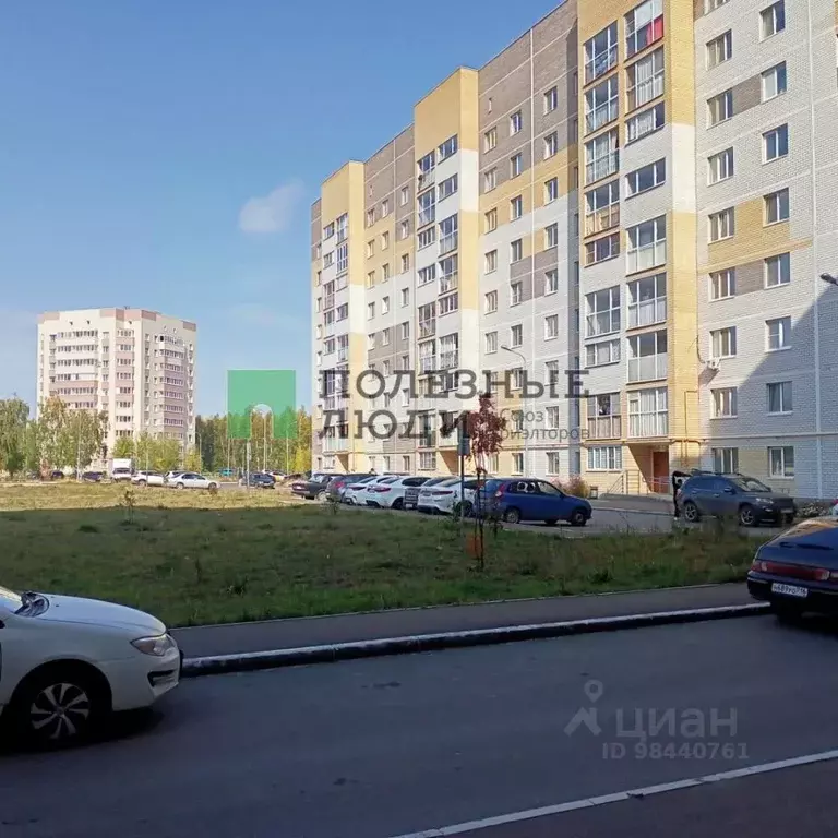 1-к кв. Татарстан, Зеленодольск ул. Сайдашева, 15А (38.1 м) - Фото 1