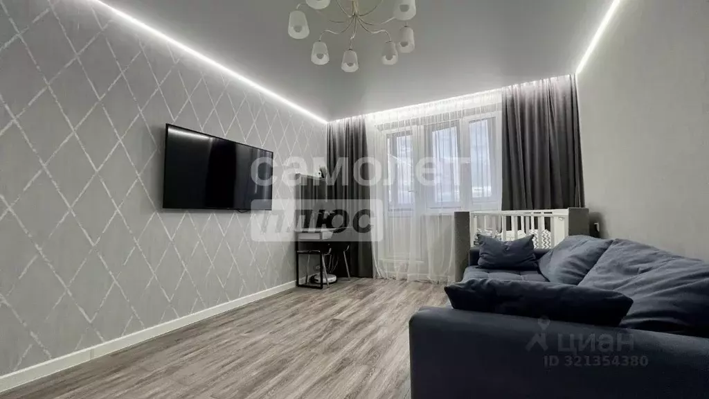 1-к кв. Ханты-Мансийский АО, Нижневартовск Северная ул., 11/2 (38.3 м) - Фото 1