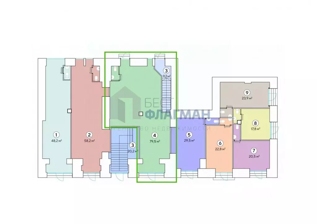 Помещение свободного назначения в Москва 1-я Тверская-Ямская ул., 11 ... - Фото 2