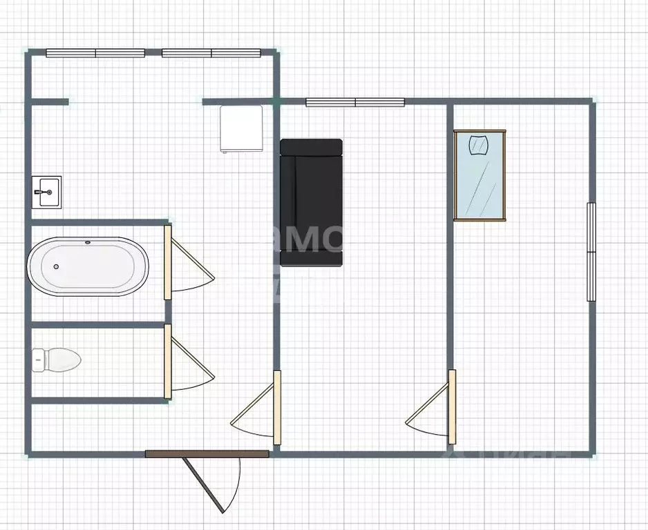 2-к кв. Приморский край, Партизанск ул. 50 лет ВЛКСМ, 21 (36.6 м) - Фото 2