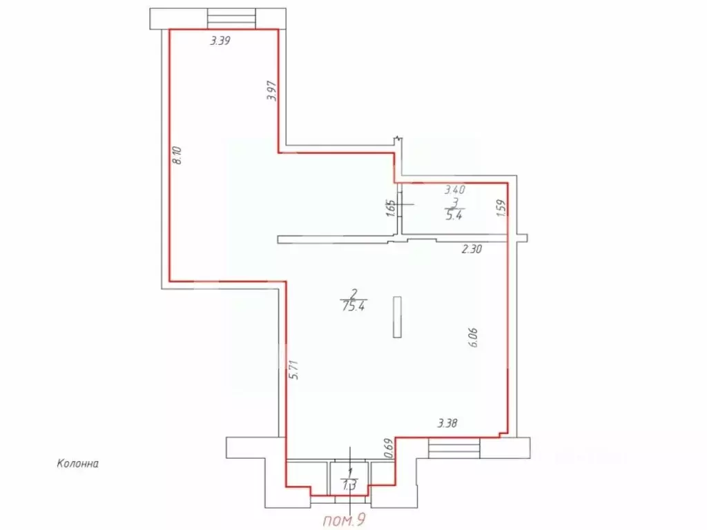 Помещение свободного назначения в Московская область, Балашиха Ольгино ... - Фото 2