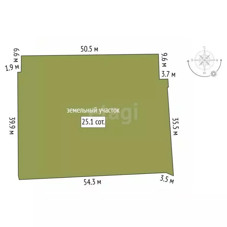 Участок в Санкт-Петербург пос. Стрельна, Санкт-Петербургское ш., 42а ... - Фото 2