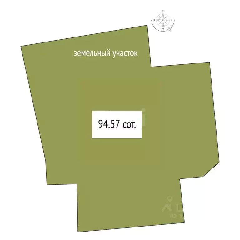 Участок в Новосибирская область, Искитим Южная ул. (9457.0 сот.) - Фото 2