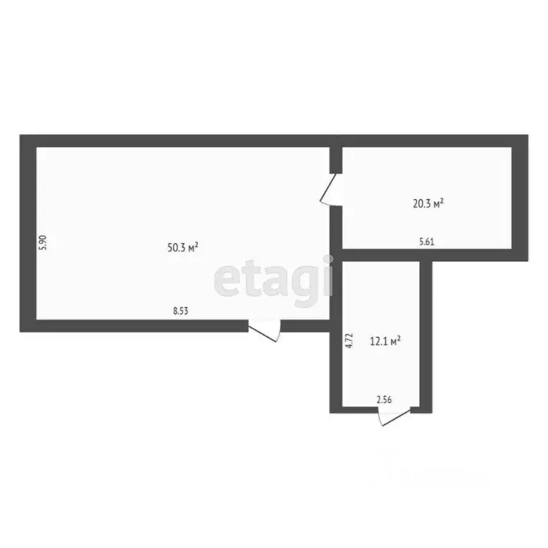 Офис в Ханты-Мансийский АО, Ханты-Мансийск ул. Мира, 51 (11 м) - Фото 1