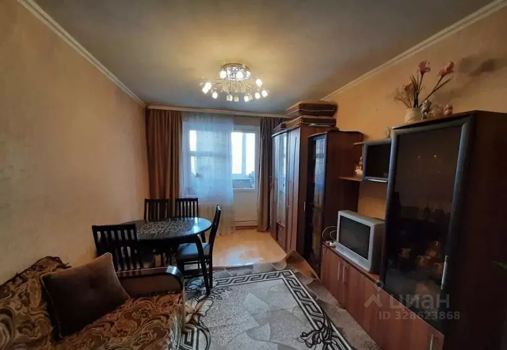 1-к кв. Курганская область, Курган Заозерный жилрайон, 6-й мкр, 20 ... - Фото 1