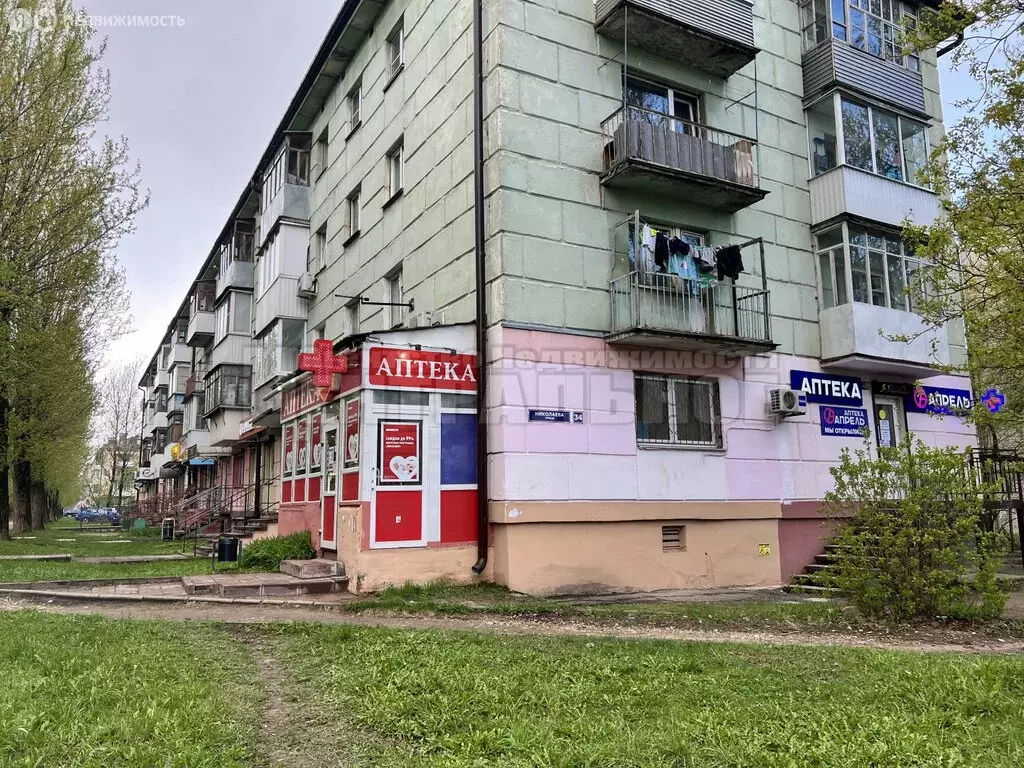 1-комнатная квартира: Смоленск, улица Николаева, 34 (32.5 м) - Фото 0