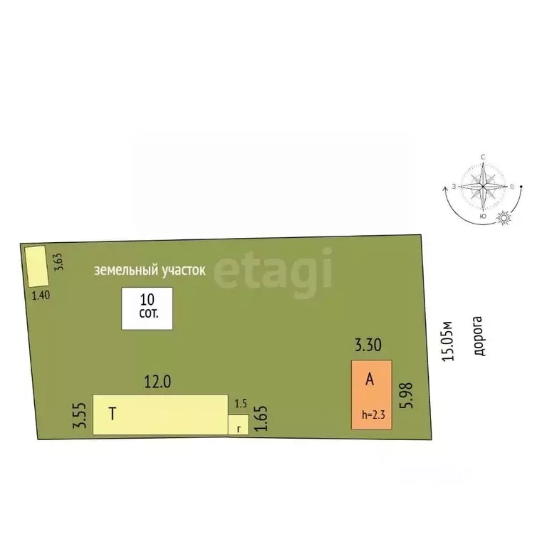 Дом в Хабаровский край, Ванино рп, Рассвет СНТ ул. Весенняя (18 м) - Фото 2