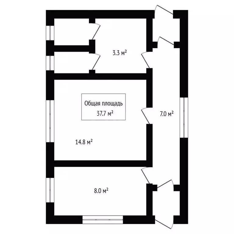 Помещение свободного назначения (37.7 м) - Фото 1