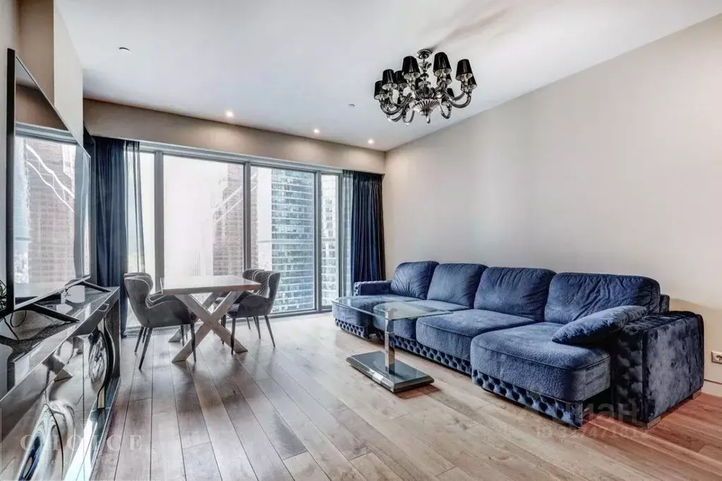 2-к кв. Москва 1-й Красногвардейский проезд, 21с2 (92.0 м) - Фото 1