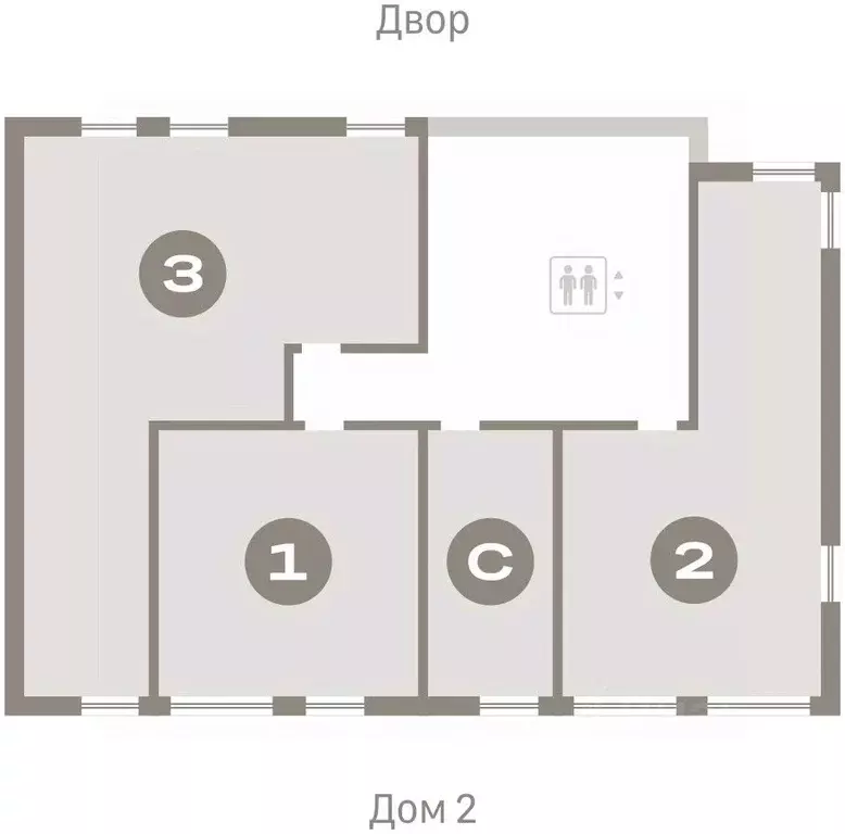 Студия Тюменская область, Тюмень  (24.29 м) - Фото 1